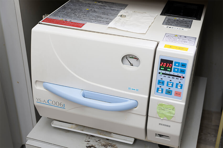 高圧蒸気滅菌器