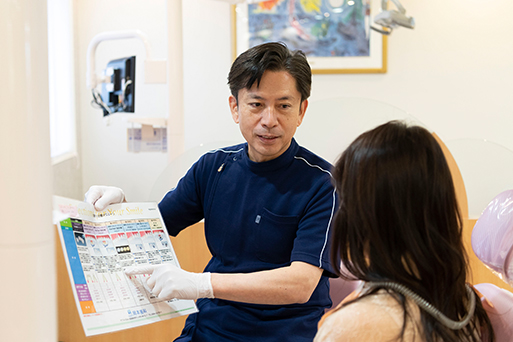 丁寧な説明と寄り添う診療を大切にしています